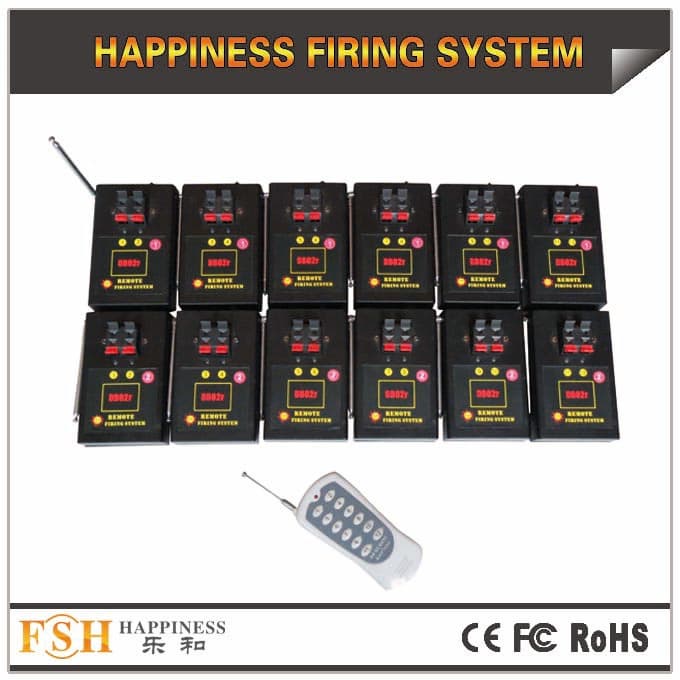 24 cues Remote control Fireworks firing System_100 M remote